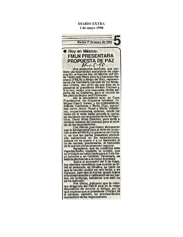 Diario Extra FMLN presentará propuesta de Paz.pdf