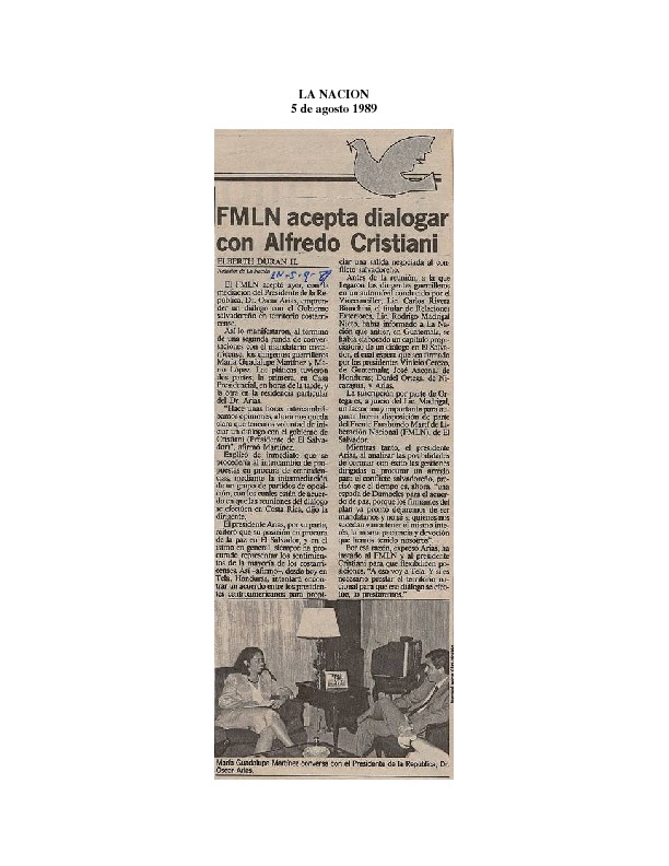 La Nación FMLN acepta dialogar con Alfredo Cristiani.pdf
