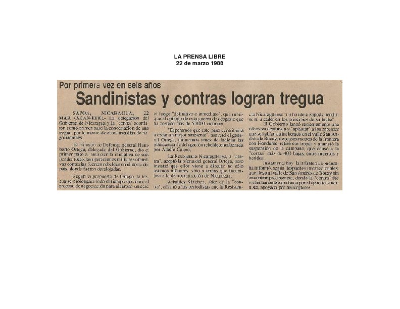 Por primera vez en seis años- Sandinistas y contras logran tregua.pdf
