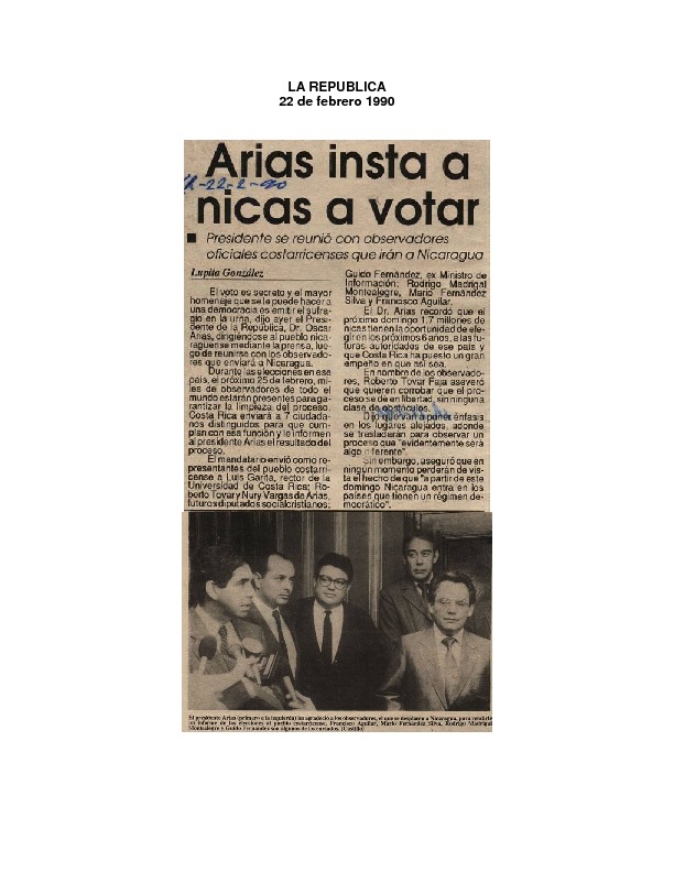 Arias insta a nicas a votar Presidente reunió con observadores oficiales costarricenses que irán a Nicaragua.pdf