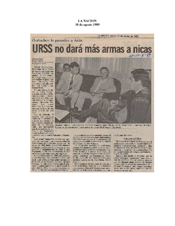 La Nación URSS no dará más armas a nicas.pdf