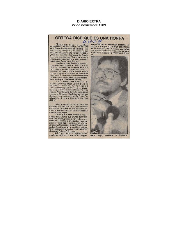 Diario Extra Ortega dice que es una honra.pdf