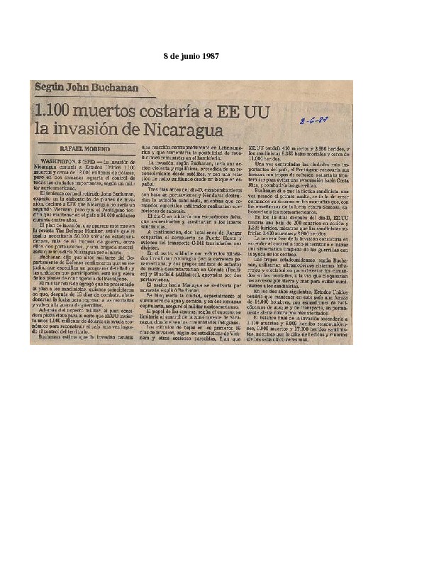 1100 muertos costarían a EEUU la invasión de Nicaragua.pdf