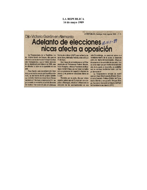Dijo Victoria Garrón en Alemania Adelanto de elecciones nicas afecta a oposición.pdf