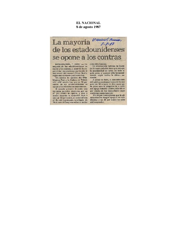 El Nacional  La mayoria de los estadounidenses se oponen a los contras.pdf