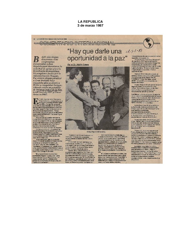 La República Hay que darle una oportunidad a la paz.pdf