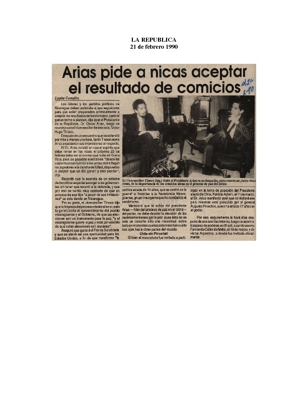 Arias pide a nicas aceptar el resultado de comicios.pdf