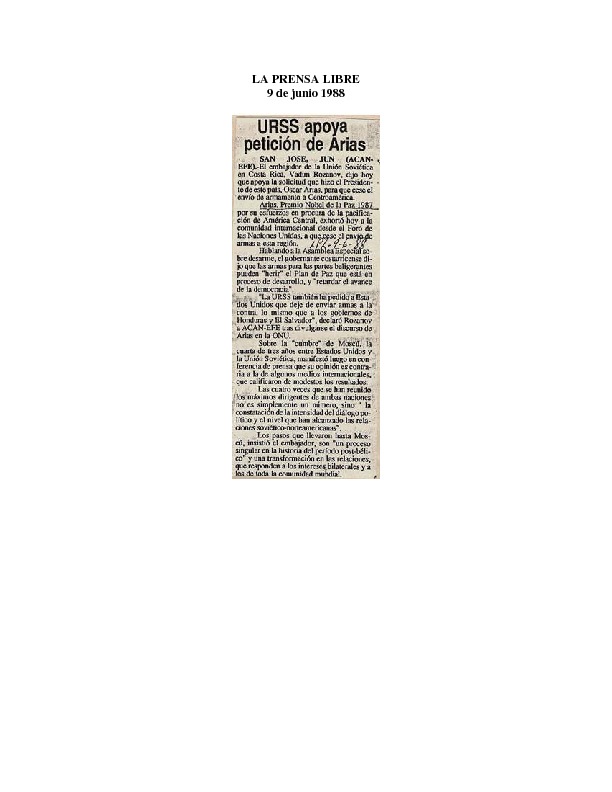La Prensa Libre URSS apoya petición de Arias.pdf