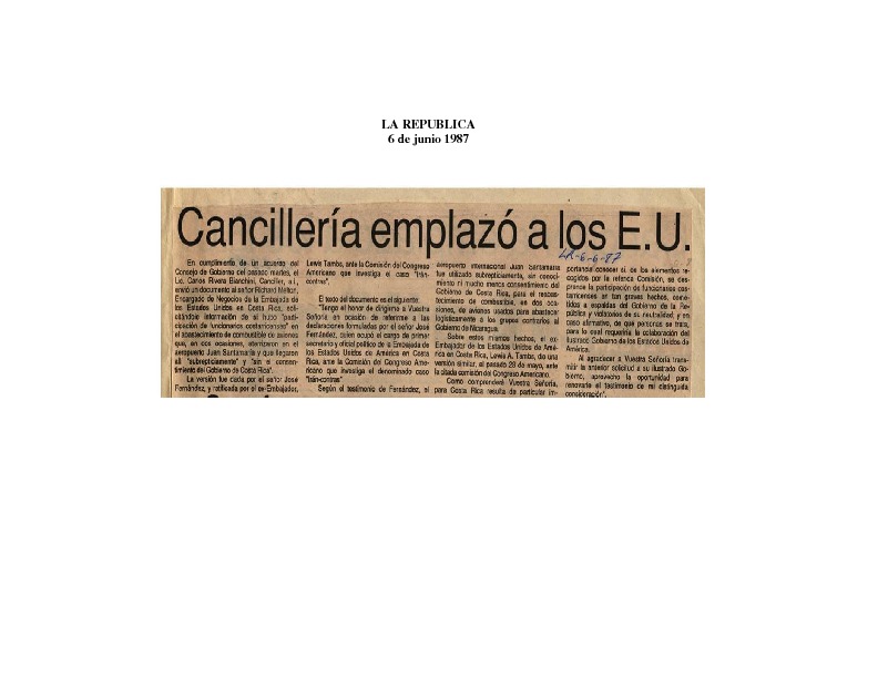 La República Cancillería emplazó a los EU.pdf