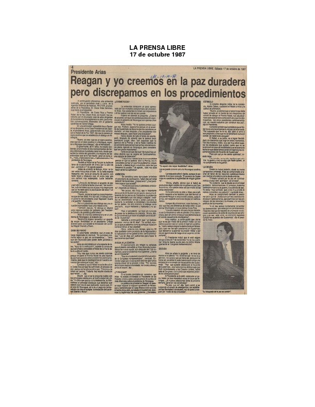 La Prensa Libre Reagan y yo creemos en la paz duradera.pdf