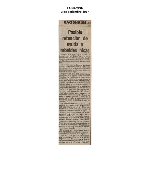 La Nación Posible retención de ayuda a rebeldes nicas.pdf