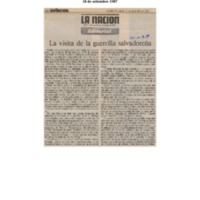 La Nación La visita de la guerrilla salvadoreña.pdf