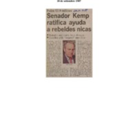 La Nación Senador Kemp ratifica ayuda a rebeldes nicas.pdf