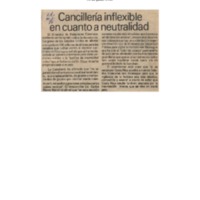 La República Cancillería inflexible en cuanto a neutralidad.pdf