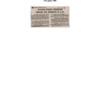 Diario Extra Arias pidió frenar envío de armas a CA.pdf