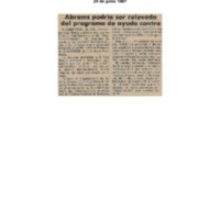 La Prensa Libre Abrams podría ser relevado del programa de ayuda contra.pdf
