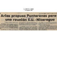 La Prensa Libre Arias propuso Puntarenas para una reunión EU Nicaragua.pdf