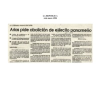 La República Arias pide abolición del ejército panameño.pdf