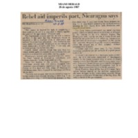 Miami Herald Rebel aid imperils pact Nicaragua says.pdf