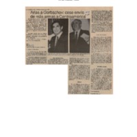 La República Arias a Gorbachov  cese envío de más armas a Centroamérica.pdf
