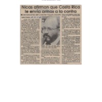 La República nicas afirman que Costa Rica le envía armas a la contra.pdf